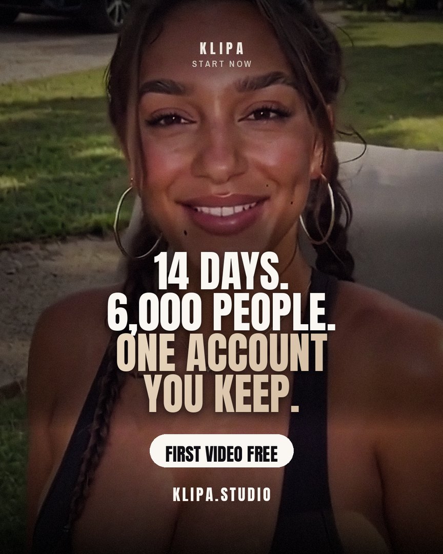 14 days, 6,000 people, one account you keep